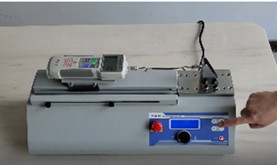 如何讓推拉力計重新標量程?